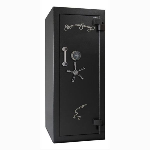 BFII6024 Gun Safe By American Security RSCII 2 Hr Fire   BFII6024 LTN BK Closed 1 600x600 