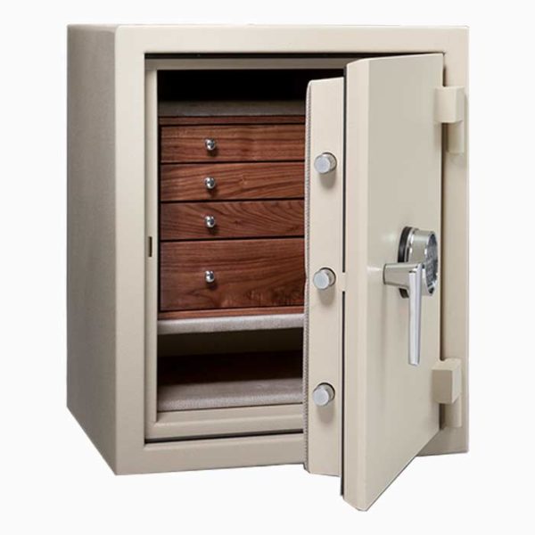 Casoro C21 Small Jewelry Safe with Drawers