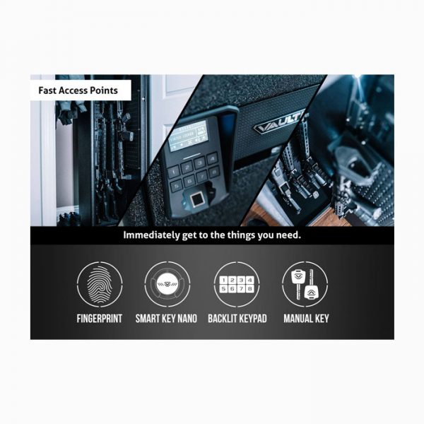 RS200i WiFi Biometric Smart Rifle Safe by Vaultek - Image 2