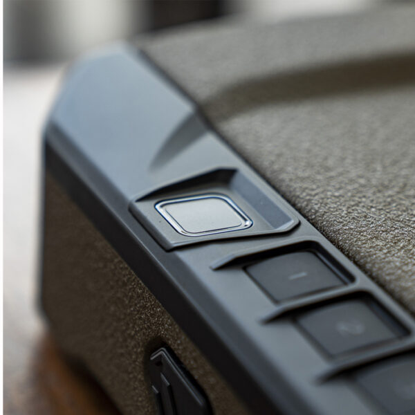 Vaultek VS20i Compact Biometric Bluetooth Smart Handgun Safe Close-up Biometric