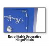 AMSEC BFX Gun Safe Decorative Hinge Finials