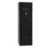 Closed Liberty Centurion Deluxe 12-Gun Safe: Electronic Lock, 30-Mins Fire Protection, Black
