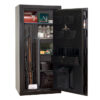 Open Flex Liberty Centurion Deluxe 24-Gun Safe: E-lock, 40-Mins Fire Protection, Black