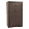 Closed Liberty Colonial 30-Gun Safe: E-lock, 75-Minute Fire Protection, Textured Bronze