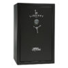 Closed Liberty Fatboy Jr Extreme 45-Gun Safe: E-lock, 75-Minute Fire Protection, Textured Black