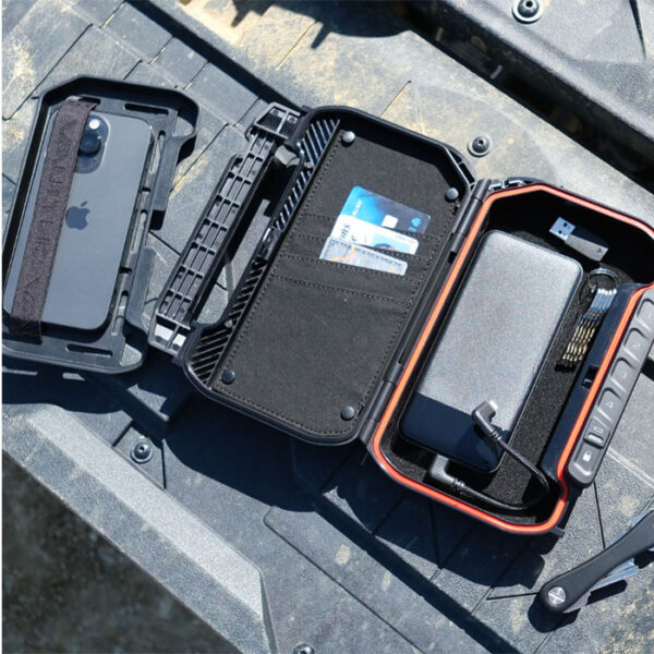 Open Vaultek® LifePod X Secure Mini Weather Resistant Keypad Safe in Covert Black
