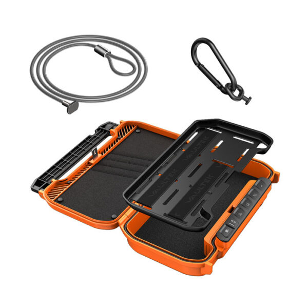 Vaultek® LifePod X Secure Mini Weather Resistant Keypad Safe Accessories In Orange Rush